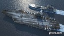 USS Nimitz Aircraft Carrier and USNS Patuxent 3D model-缩略图