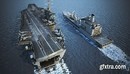 USS Nimitz Aircraft Carrier and USNS Patuxent 3D model-缩略图