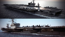 USS Nimitz Aircraft Carrier & USNS Patuxent-缩略图