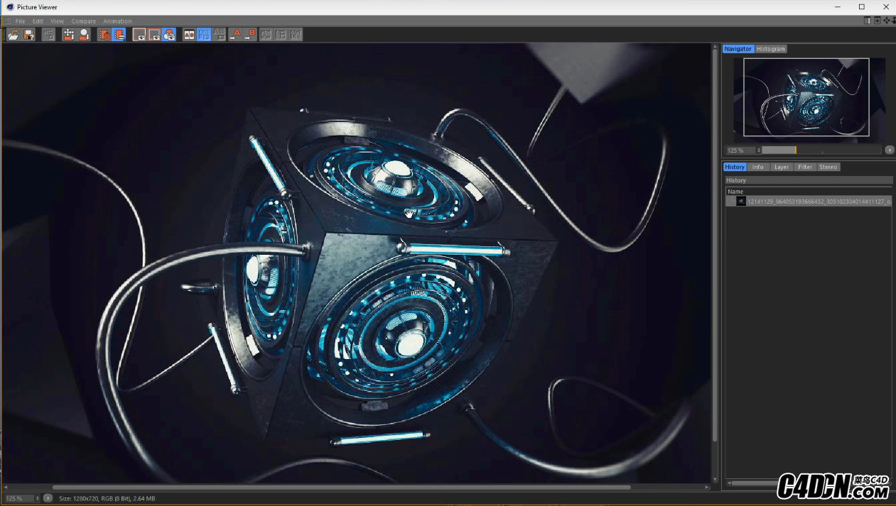 C4D科幻立方制作教程