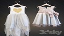 Two children's dresses 3d Models 小公主礼服-缩略图