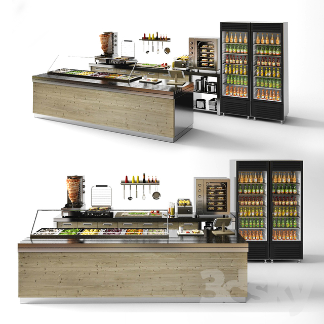 Set for a Cafe