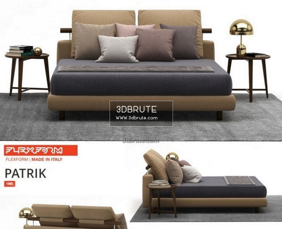 FLEXFORM PATRIK BED