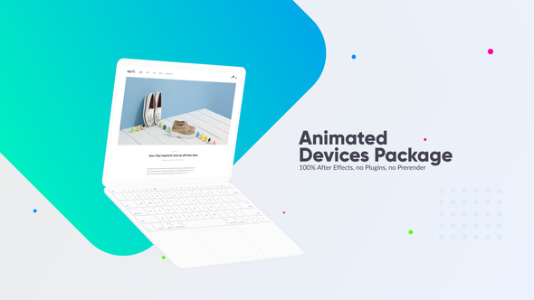 Videohive - Ui Ux Animated Devices Bundle - 22023040