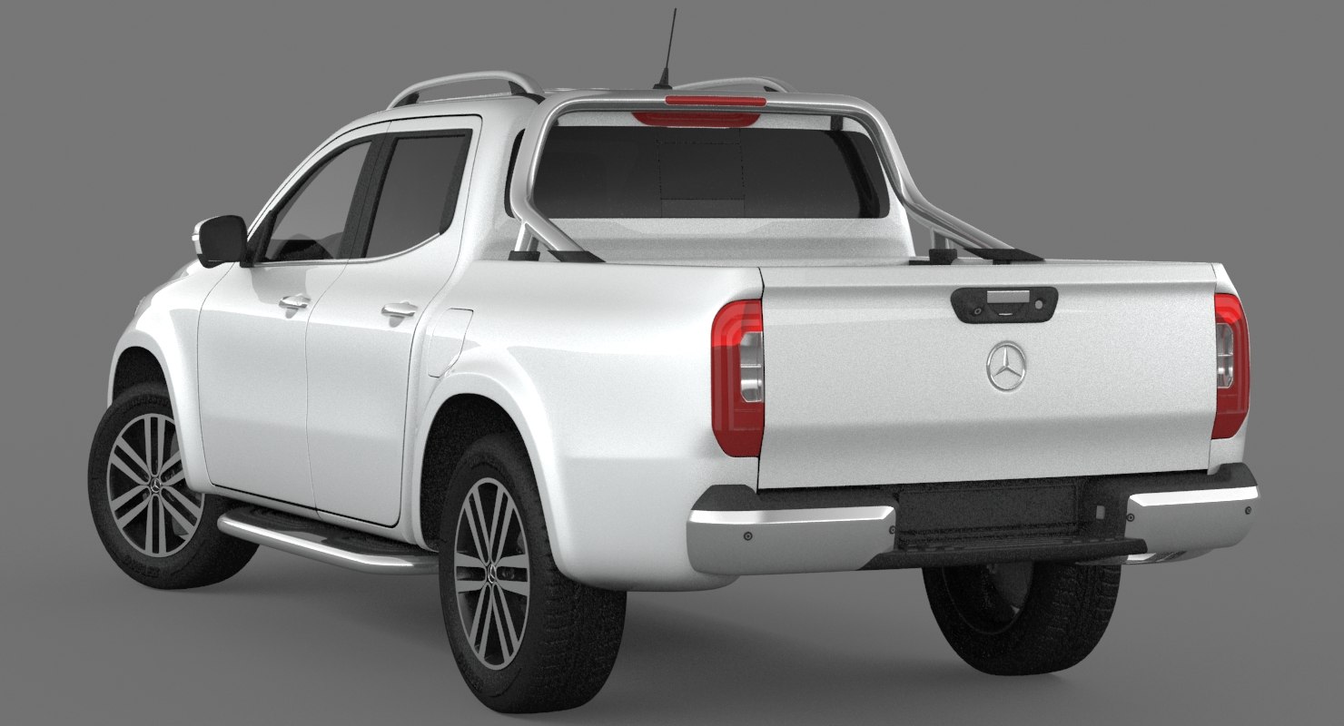 梅赛德斯奔驰X级概念皮卡Mercedes Benz X Class Power 2018 3D model