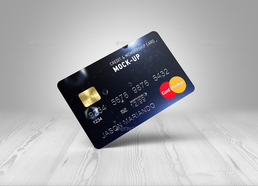 Graphicriver - Credit / Bank Card Mock-Up