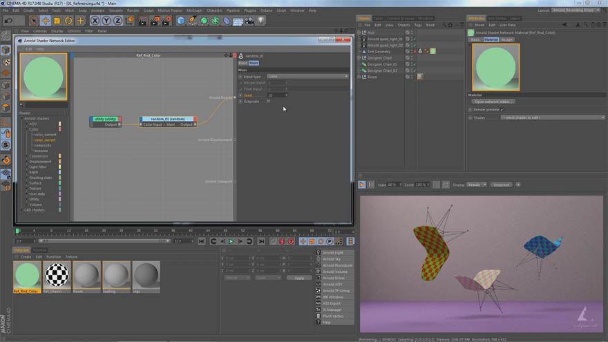 InLifeThrill - 掌握 Cinema 4D 中阿诺德渲染器教程