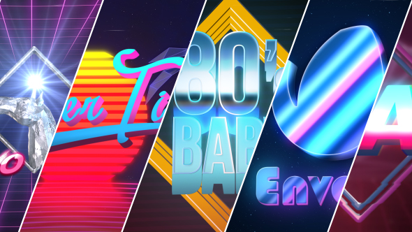 Videohive 80's Baby | VHS Logo-Titles Opener 18657101