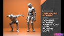 C4D教程 使用Mixamo在线动作库进行绑定动画-缩略图