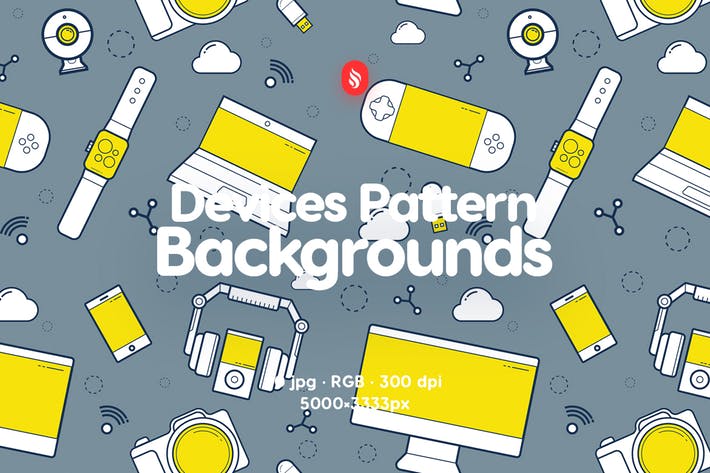 Devices Pattern Backgrounds