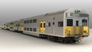 城市轨道客车动车组模型 TurboSquid EMU City Rail K Set Passenger Train-缩略图