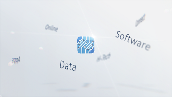 企业关键词环绕Logo标志ae动画模板Corporate Keywords Logo 16795226