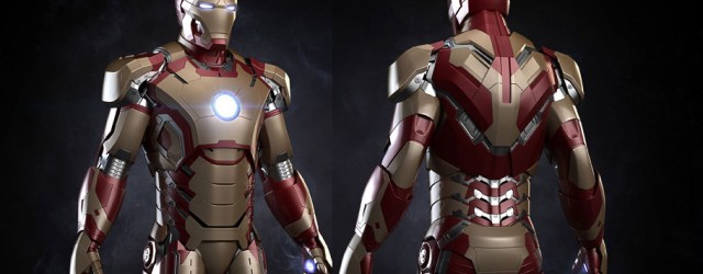 IRON MAN 3 MARK 42 FREE 3D MODEL