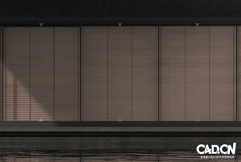C4D汽车背景 汽车环境 汽车场景 时尚创意建筑模型 Automobile environment