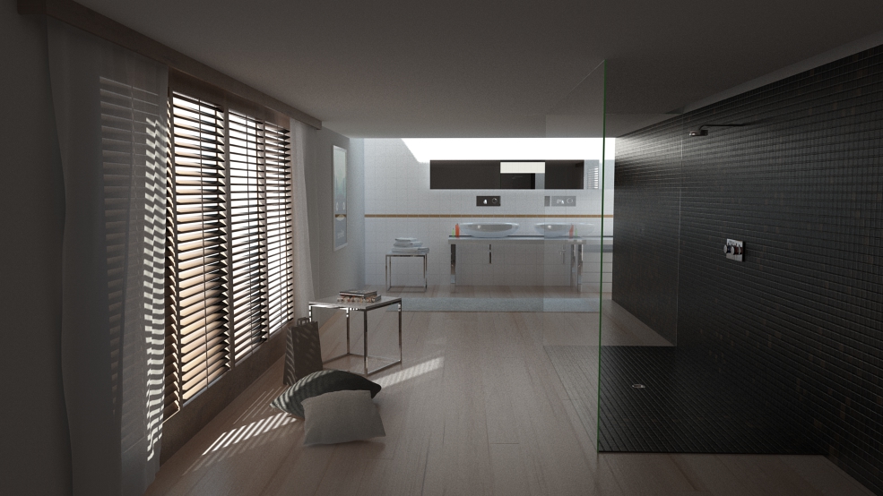 浴室C4D模型 Curse Studio Bathroom Scene File