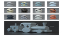 100组玻璃钢铁布料塑料大理石木纹C4D Octane渲染器材质4K预设 Octane Texture Pack...-缩略图