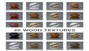 100组玻璃钢铁布料塑料大理石木纹C4D Octane渲染器材质4K预设 Octane Texture Pack...-缩略图
