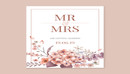 Greetings card with pink and floral theme-缩略图