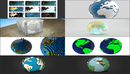 50个C4D地球预设模型包 The Pixel Lab Earth and Globe Pack-缩略图