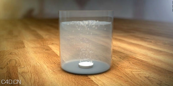 C4D创建水底升起的气泡教程 Creating Bubbles using Thinking Particles in Cinema 4d