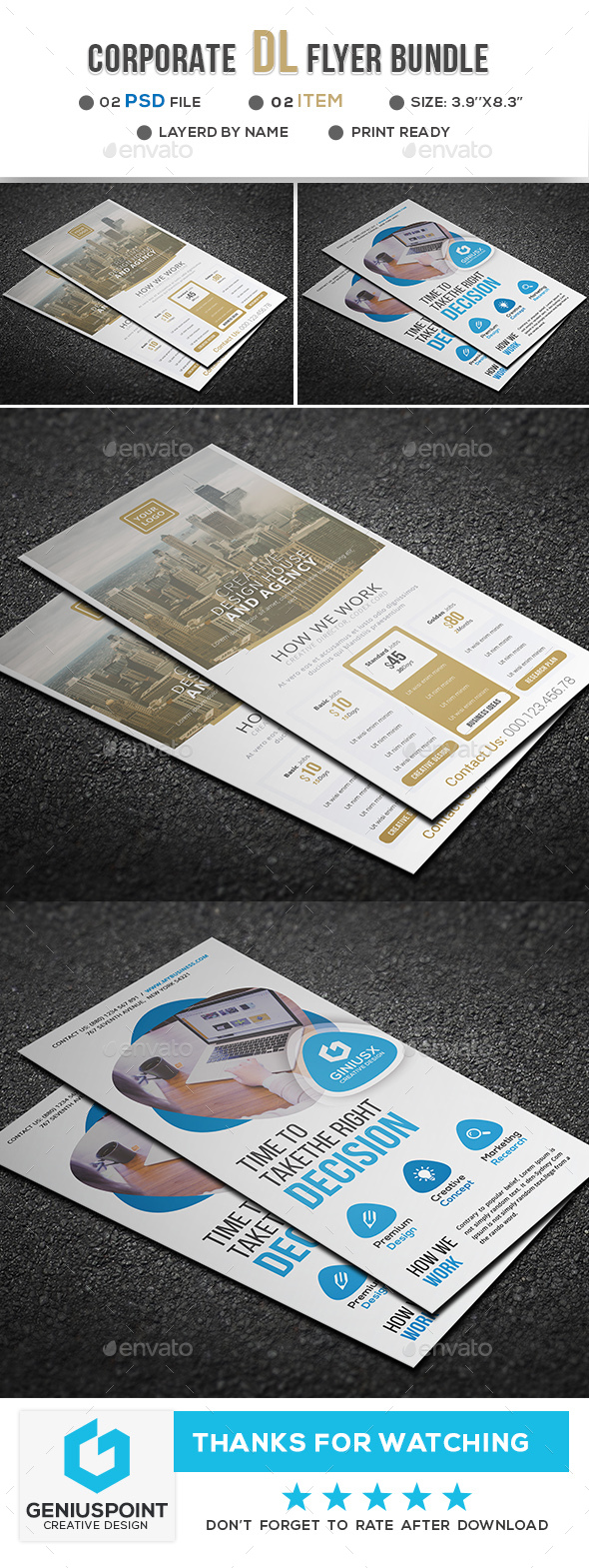 Business DL Flyer Bundle 22607767