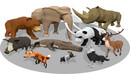 Cubebrush - Animals Africa Cartoon Collection - Animated 01-缩略图