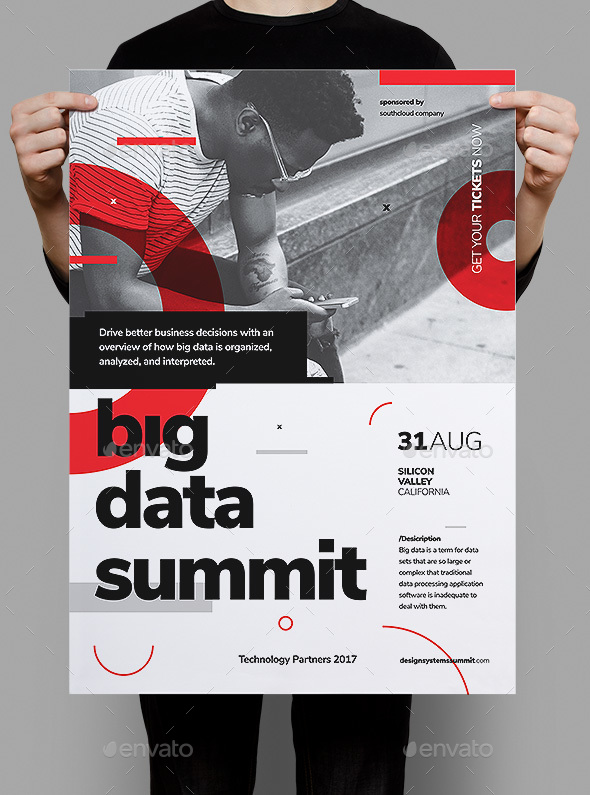 Big Data Conference Poster / Flyer 2040794