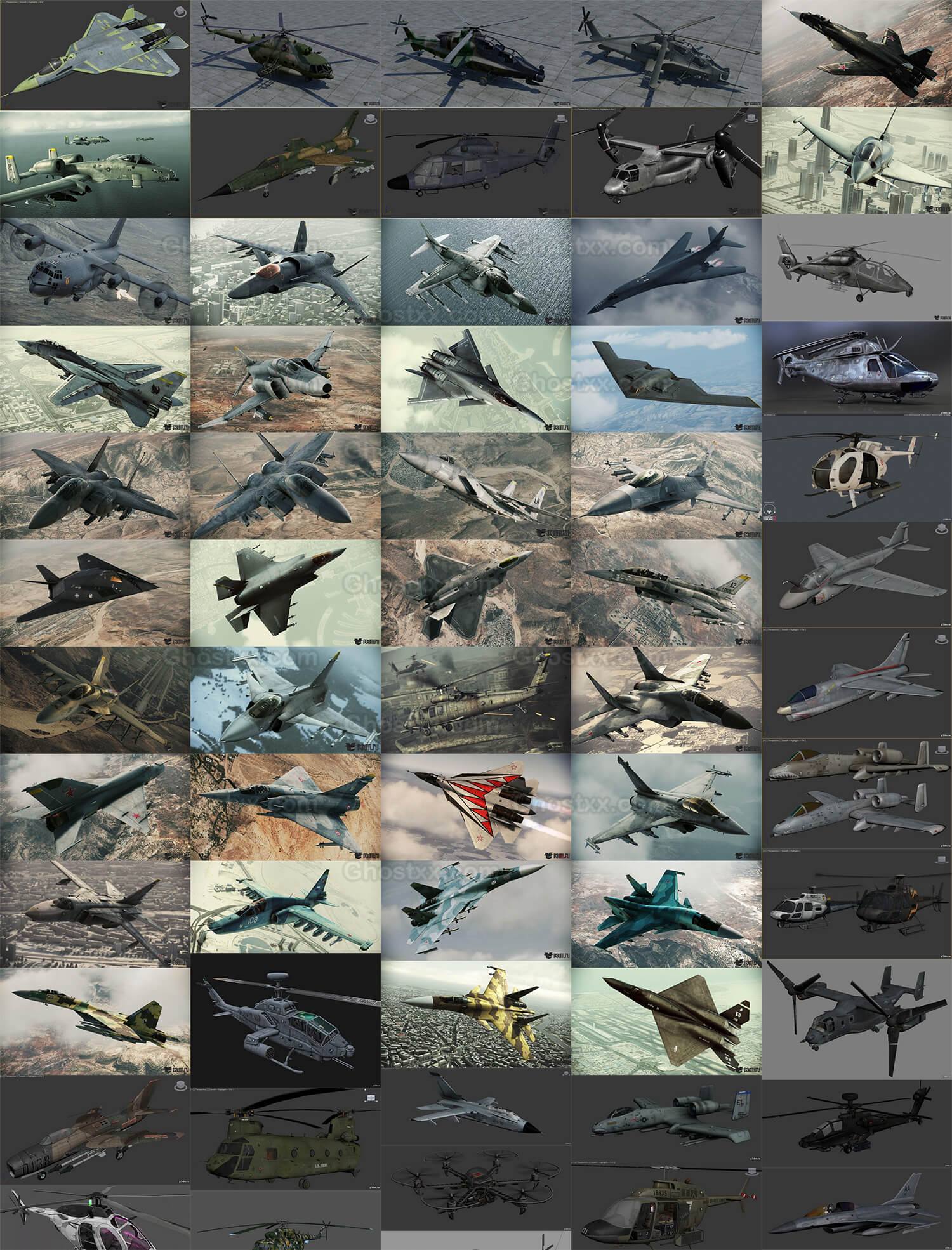 140 Planes model