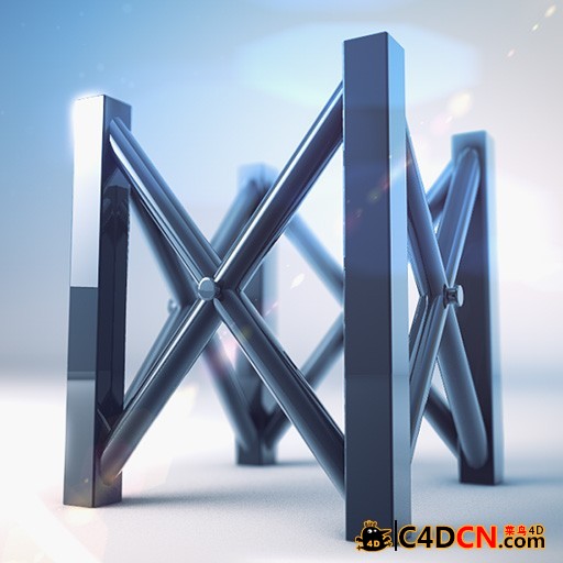 C4D桁架脚本预设汉化版trussC4dtools