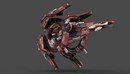 LowPoly 3D Model - Drone V9 - RedManga-缩略图