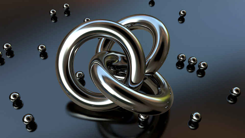 C4D金属材质 银材质 Cinema 4D Silver Material