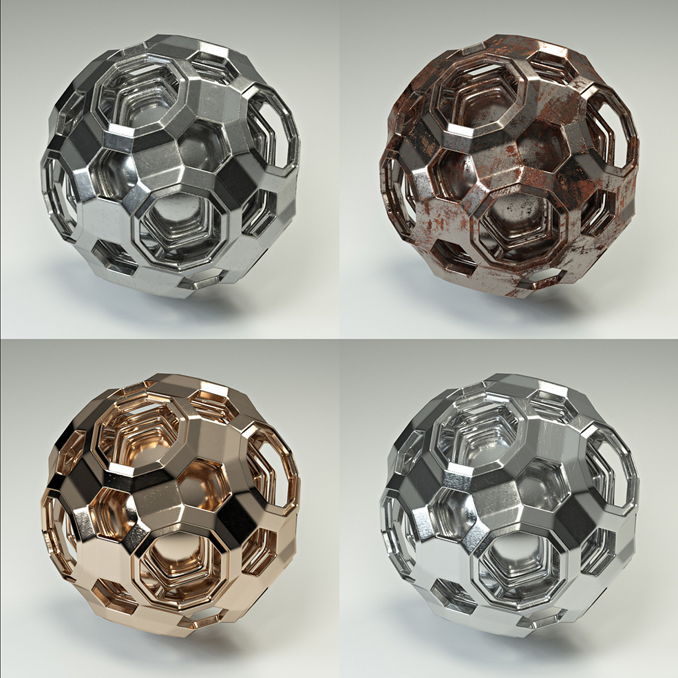 C4D Octane材质球 Octane Materials export