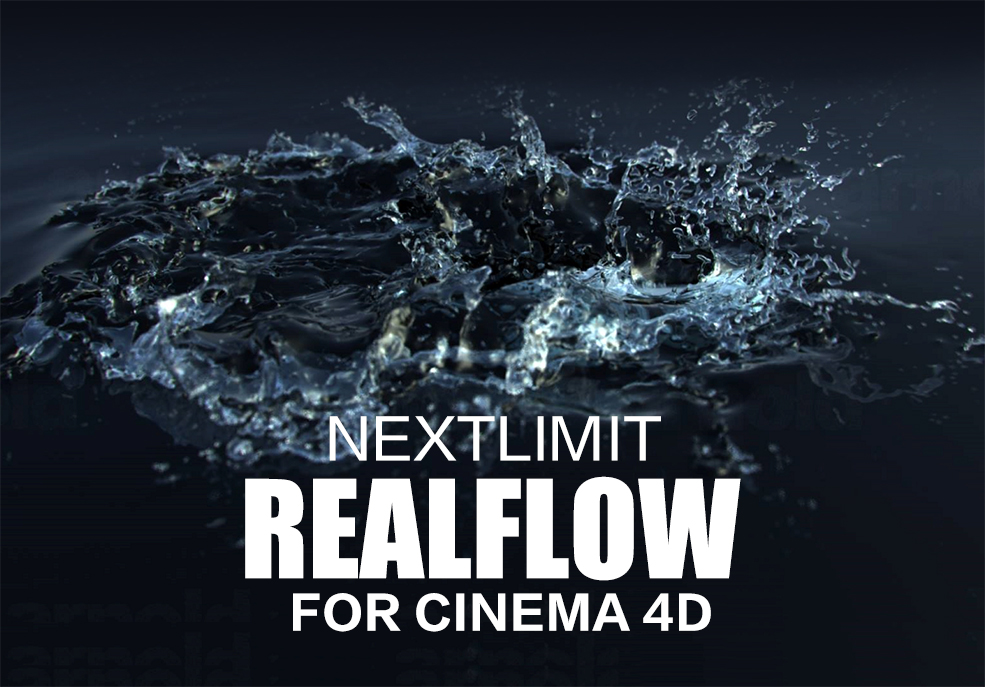 中文汉化版-C4D流体动力学模拟插件NextLimit RealFlow C4D 2.6.4.0092 R17-R19 Win...