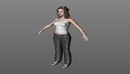 国外女性C4D模型（带绑定） Woman05 c03-缩略图