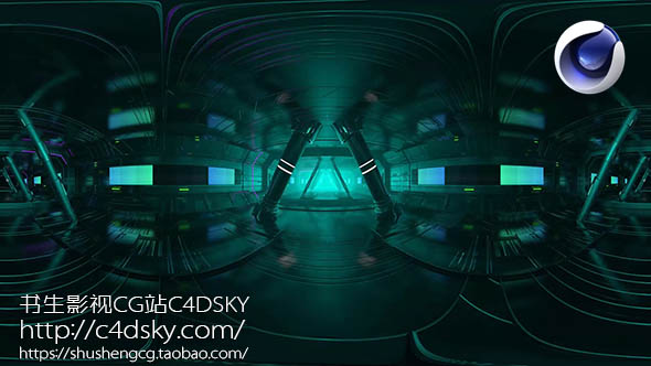 C4D插件-虚拟现实VR视频制作渲染插件（中文汉化版）