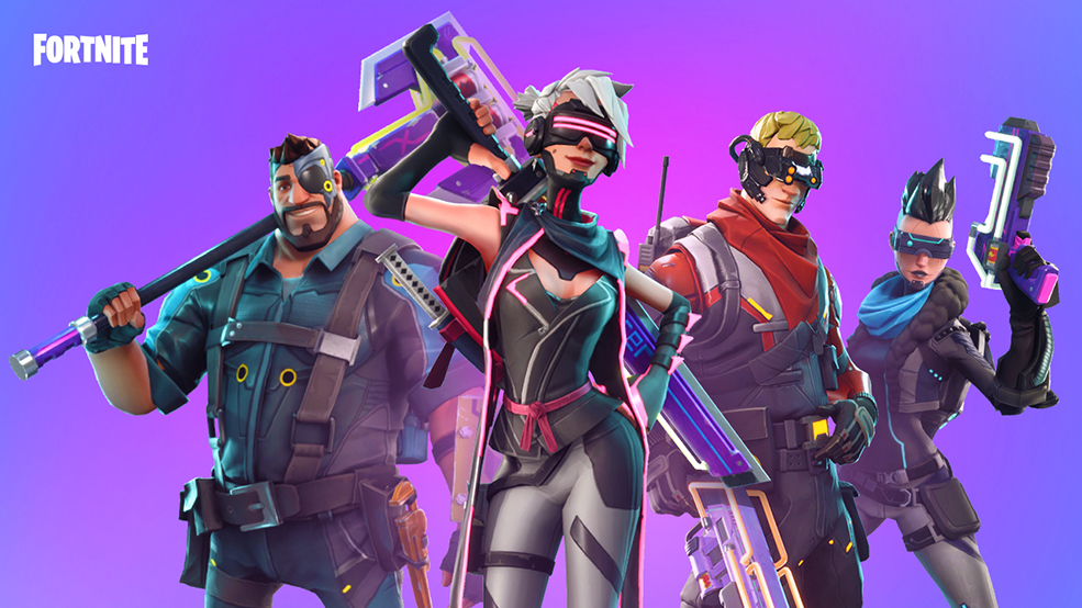 269套C4D射击游戏《堡垒之夜(Fortnite)》游戏模型合集