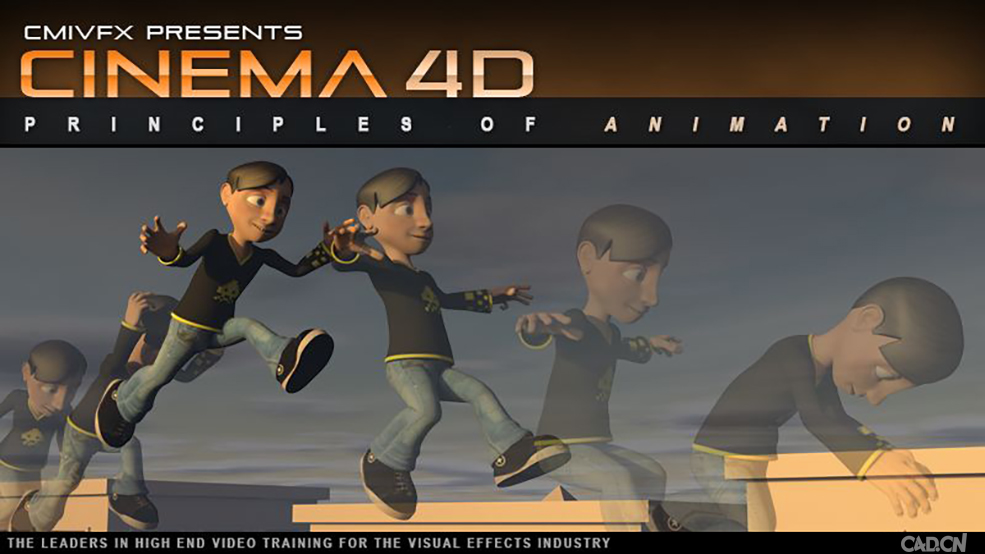 C4D卡通人物绑定动画教程 cmiVFX - Cinema 4D Animation Principles