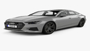 奥迪A7 Sportback汽车C4D模型 Audi A7 Sportback 3D 2011 3D Model-缩略图