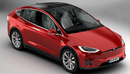 特斯拉Model X 2017款电动汽车C4D模型 Tesla Model X 2017 3D Model-缩略图