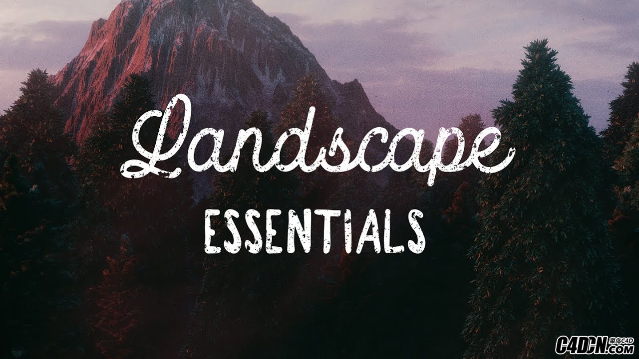 Landscape Essentials地形贴图（四组地貌）