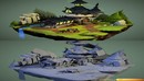 Cartoon Castle – 3D Model-缩略图