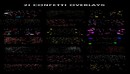 CreativeMarket - 21 Confetti Photo Overlays 3355811-缩略图
