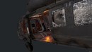 毁坏的黑鹰直升机Blackhawk damaged 3D model-缩略图