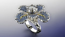 Cgtrader - Iris fashion ring 0004 3D print model-缩略图