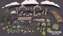 Cgtrader - POLYGON - Nature Pack Low-poly 3D model-缩略图