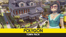 Cgtrader - POLYGON - Town Pack Low-poly 3D model-缩略图