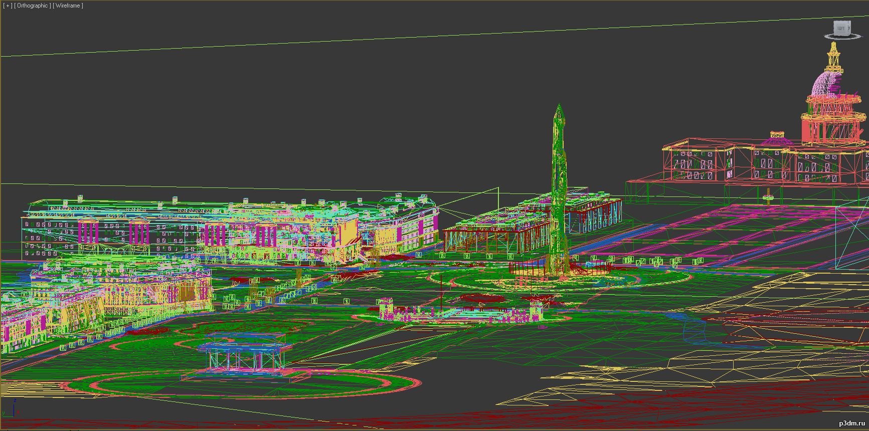 Levels from CoD: Modern Warfare 2 3D model