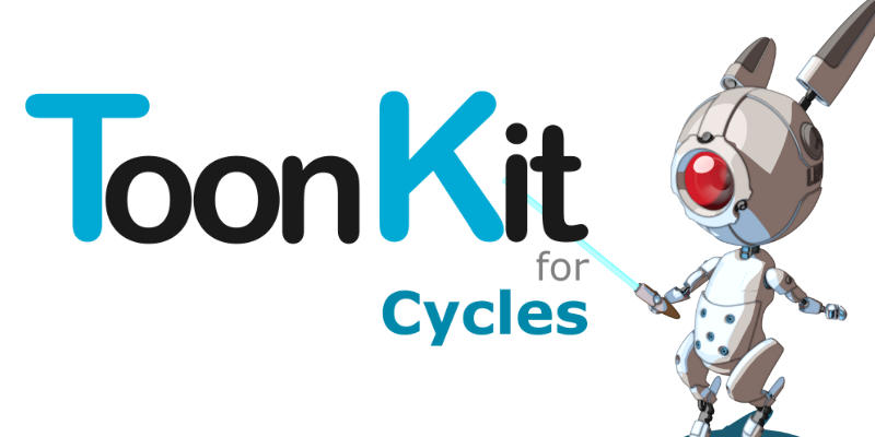 设计星素材分享平台blender卡通渲染插件 Toonkit For Cycles V1 2