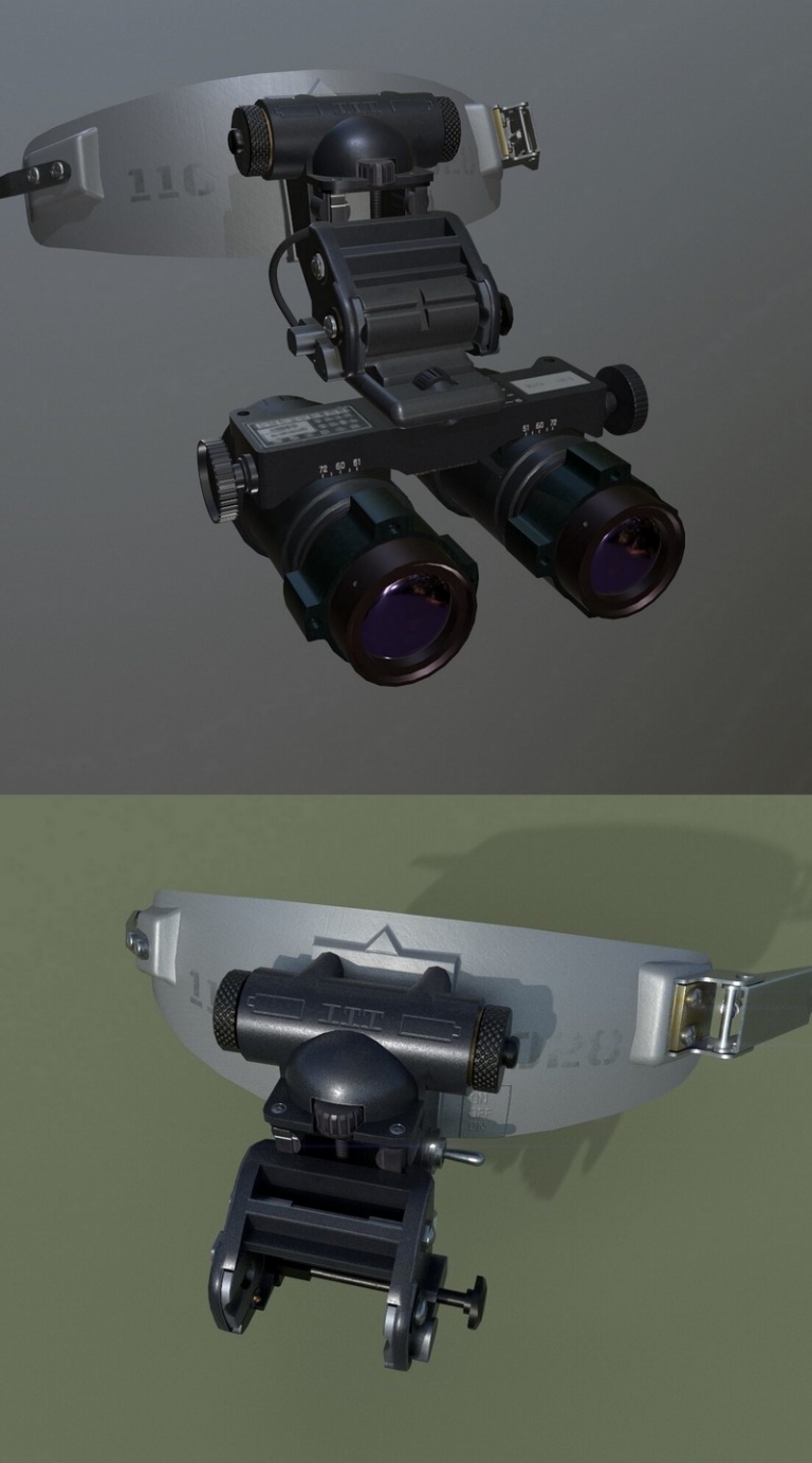 Night Vision Goggles – 3D Model