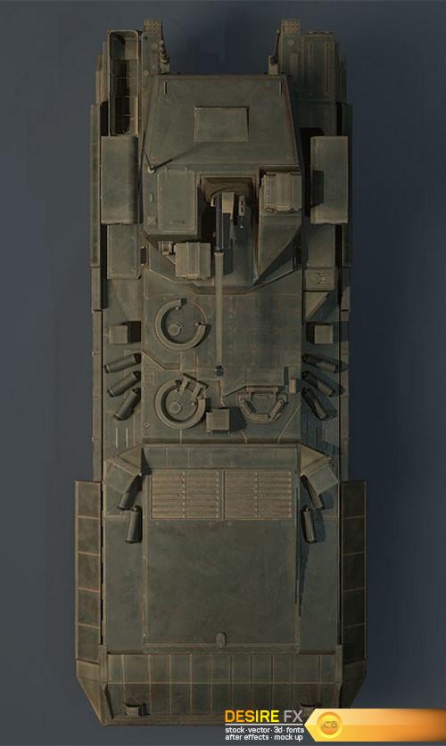 T15 Armata 3D model